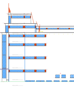 Plan de façade