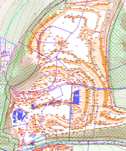 Plan topographique